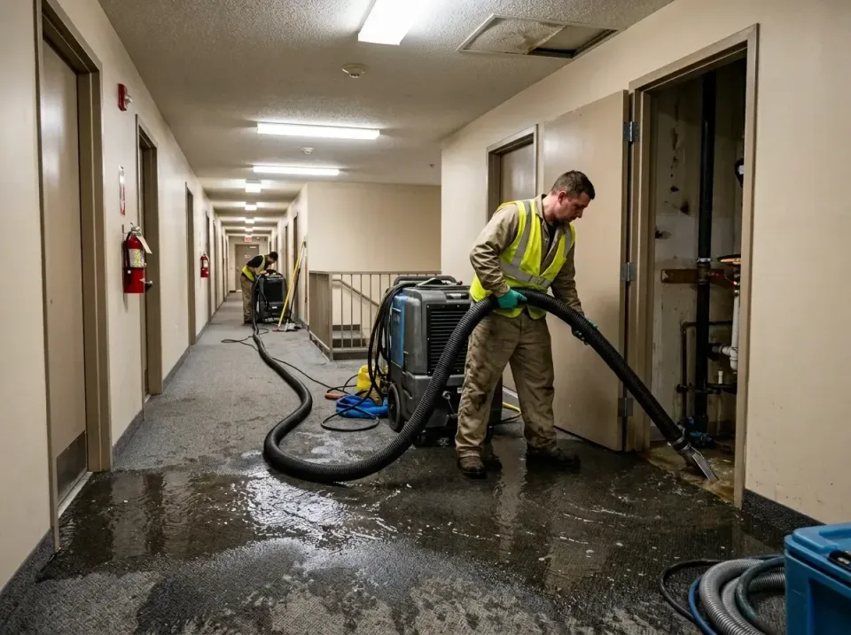 multi-unit-apartment-hallway-f-005 — frequently asked questions, Emergency Burst Pipe Water Extraction & Removal in Canal Wi…